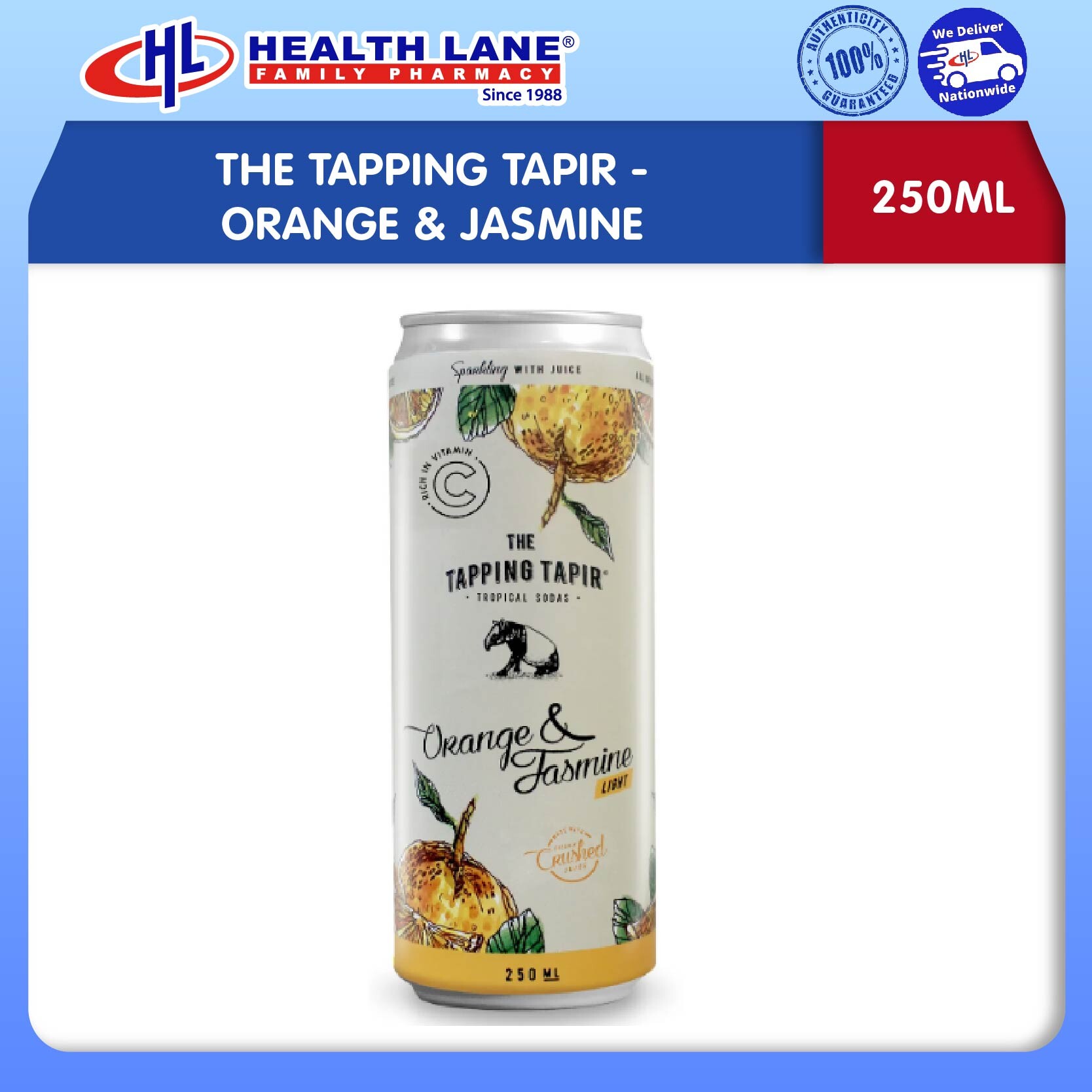 THE TAPPING TAPIR - OREN & JASMINE (250ML)